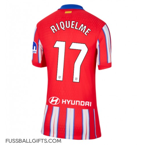 Atletico Madrid Rodrigo Riquelme #17 Fußballbekleidung Heimtrikot Damen 2024-25 Kurzarm